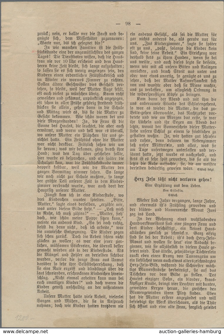 Österreich - Verwendung In Liechtenstein: 1900, Zeitungsstempelmarke 1 Kr.rotbraun Doppeladler Im Kr - Other & Unclassified