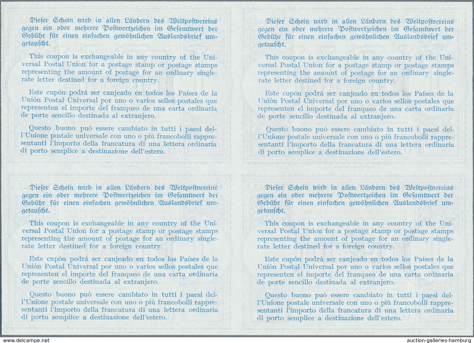 Österreich - Ganzsachen: 1946, November. Internationaler Antwortschein "90 Groschen" (London-Muster) - Autres & Non Classés