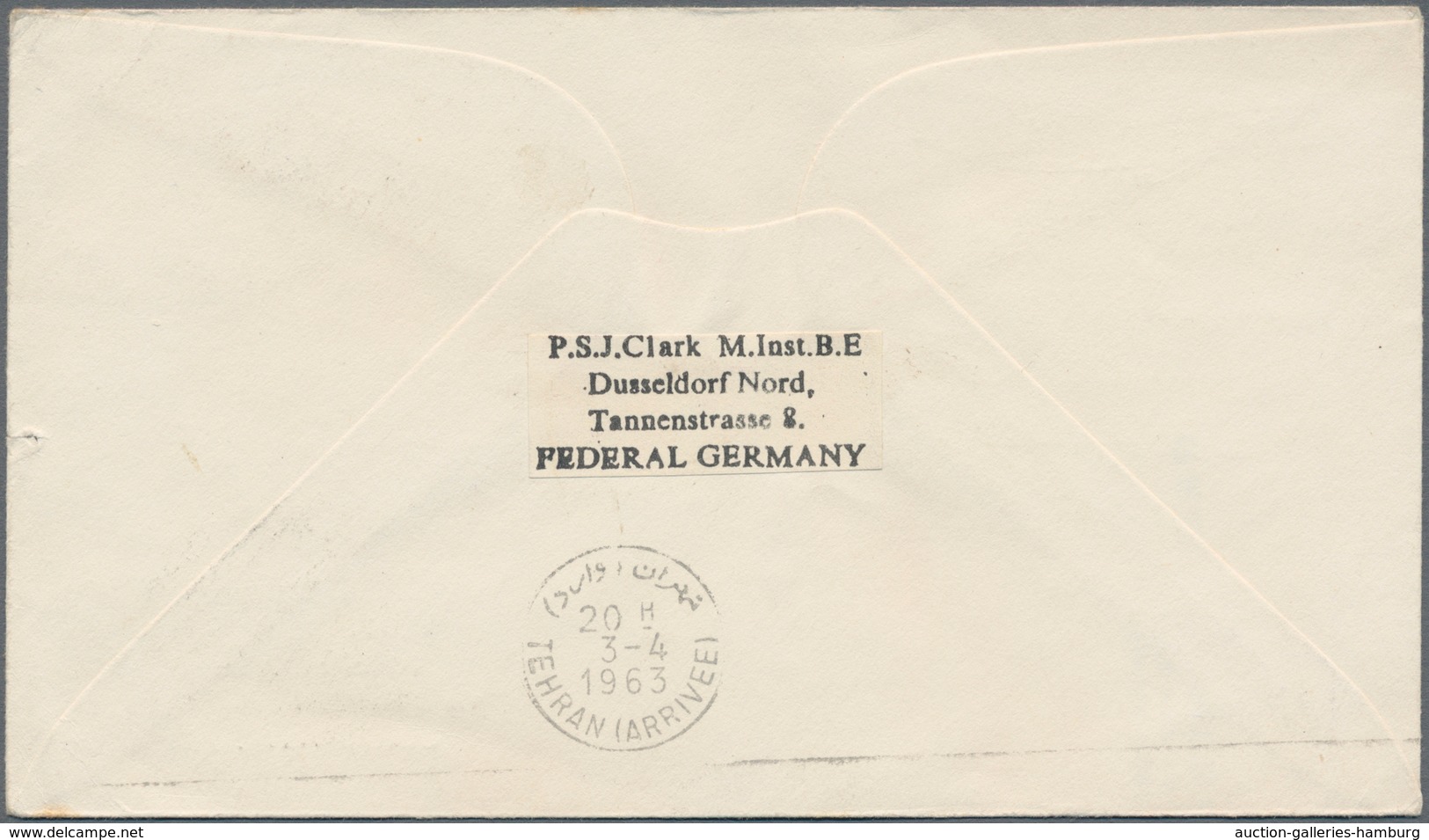 Österreich - Besonderheiten: 1962/1966, 5 Luftpost-Briefe Aus Hirschegg Und Jungholz (Zolllanschlußg - Sonstige & Ohne Zuordnung