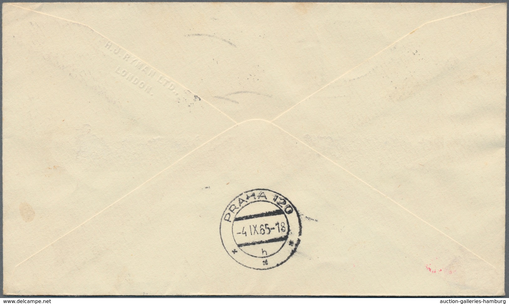 Österreich - Besonderheiten: 1962/1966, 5 Luftpost-Briefe Aus Jungholz (Zolllanschlußgebiet) Mit Ste - Sonstige & Ohne Zuordnung
