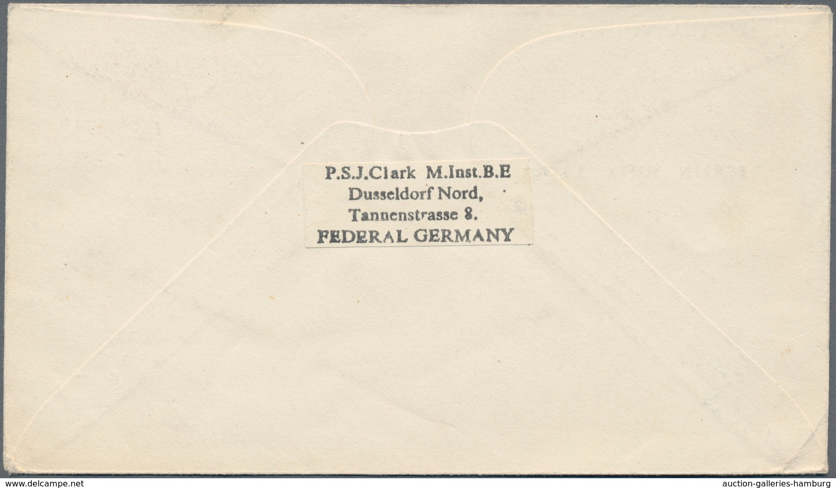 Österreich - Besonderheiten: 1962/1966, 5 Luftpost-Briefe Aus Jungholz (Zolllanschlußgebiet) Mit Ste - Autres & Non Classés