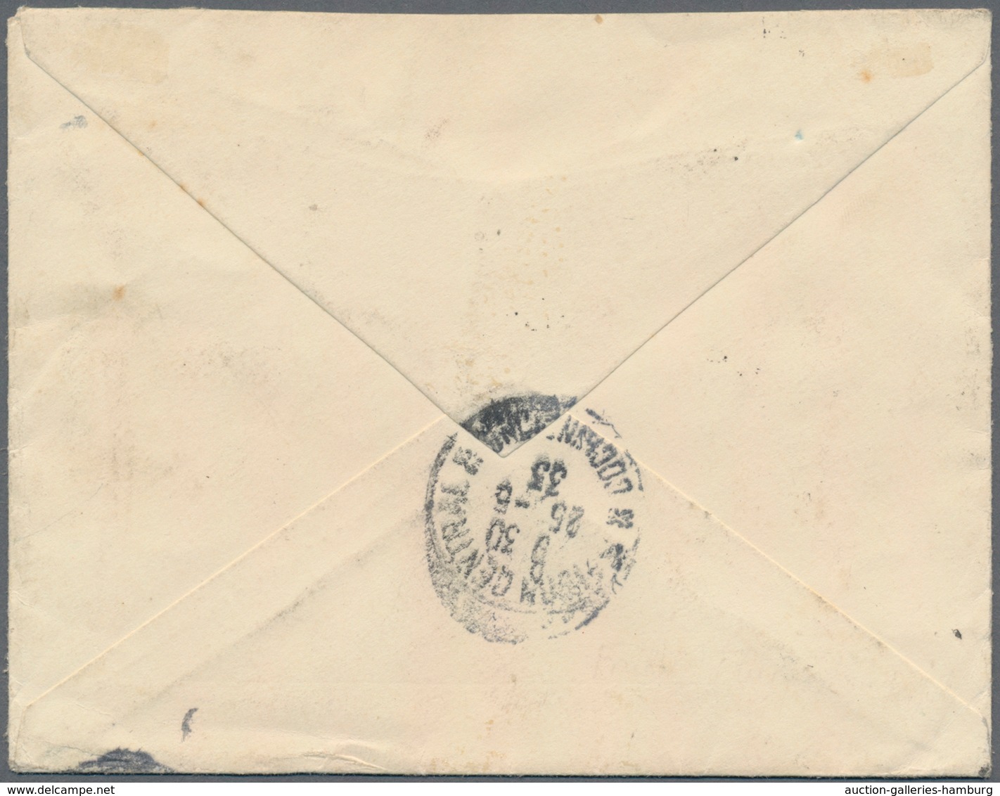 China: 1923, $1.83 Franking Inc. Hall Of Classics $1 Tied "SHANGHAI 11.5.22" (May 12, 1933) To Small - Otros & Sin Clasificación