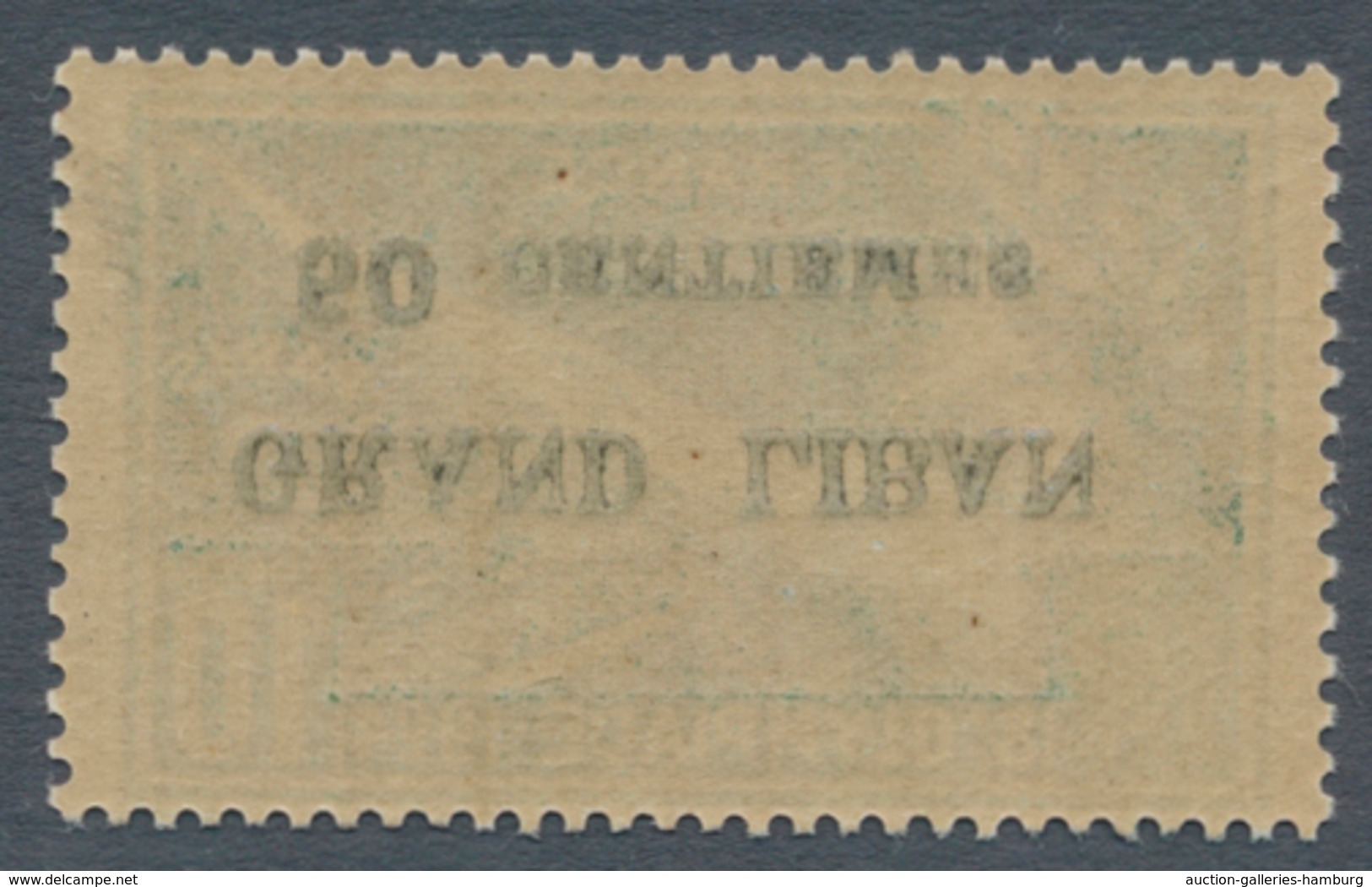 Libanon: 1924, Olympic Games Paris, 50c. On 10c. With INVERTED OVERPRINT, Unmounted Mint. Very Rare! - Líbano