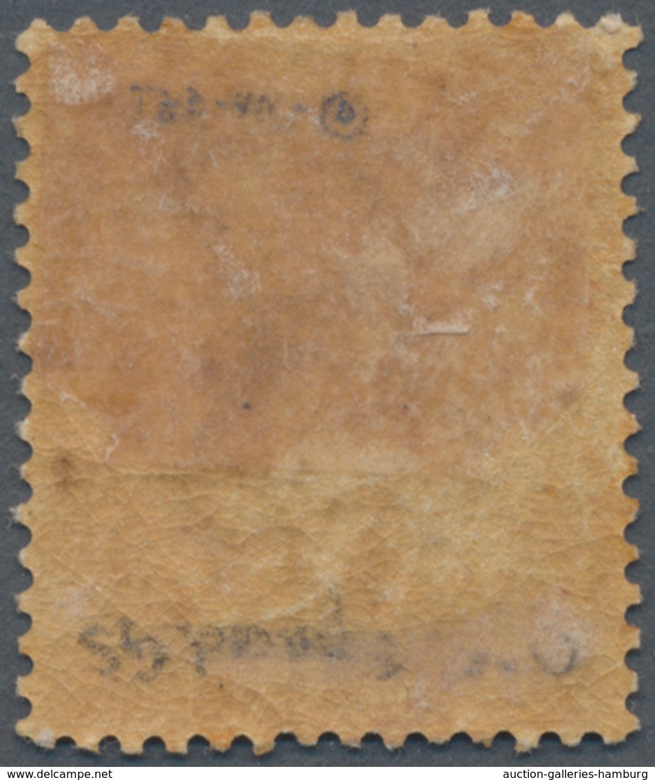 Malaiische Staaten - Perak-Dienstmarken: Official 1889 2c Brown With VARIETY WATERMARK INVERTED, Add - Perak