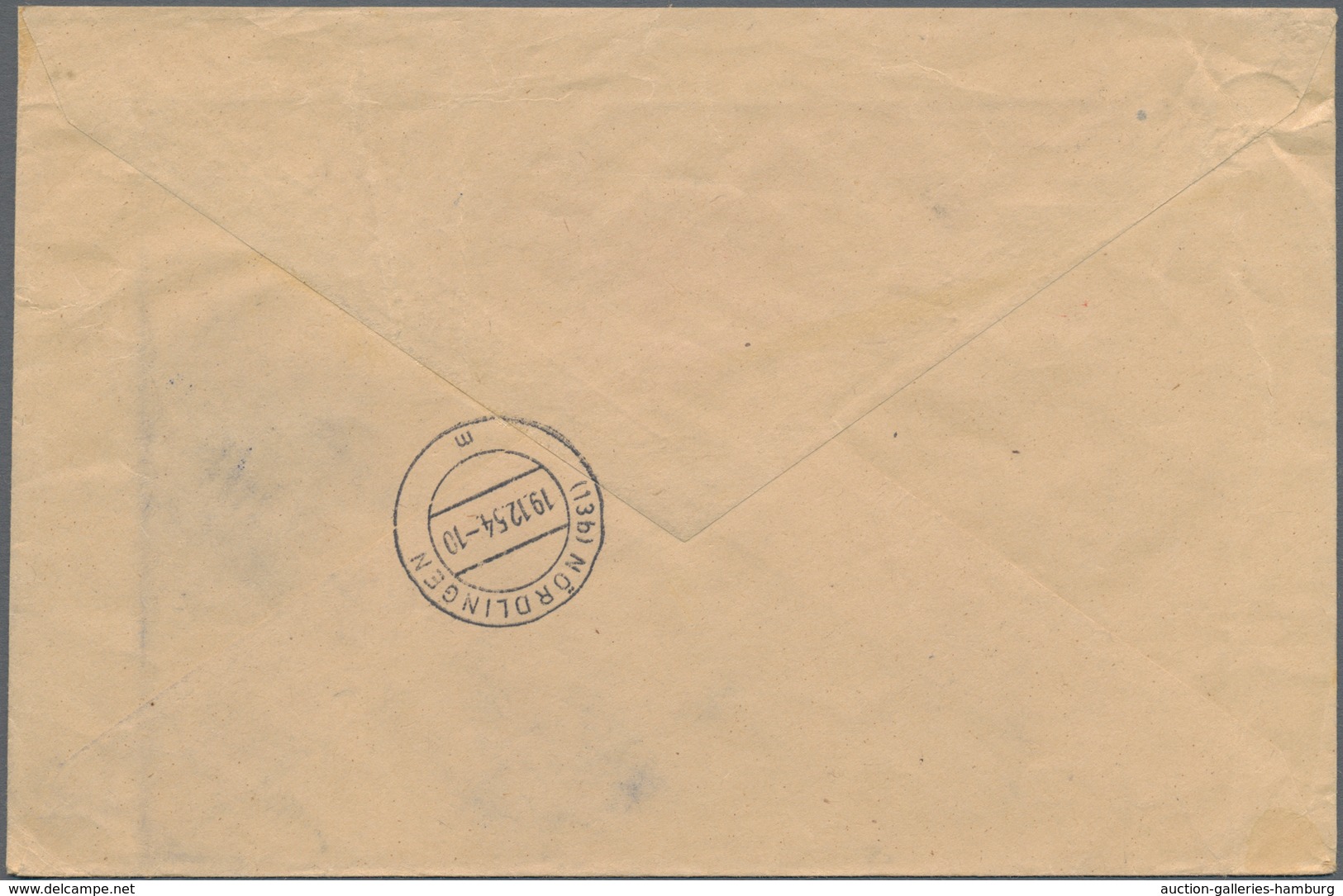 Syrien: 1952/1955, Three Registered Letters From "Republique Syrienne Direction Generale Des Postes" - Syrie