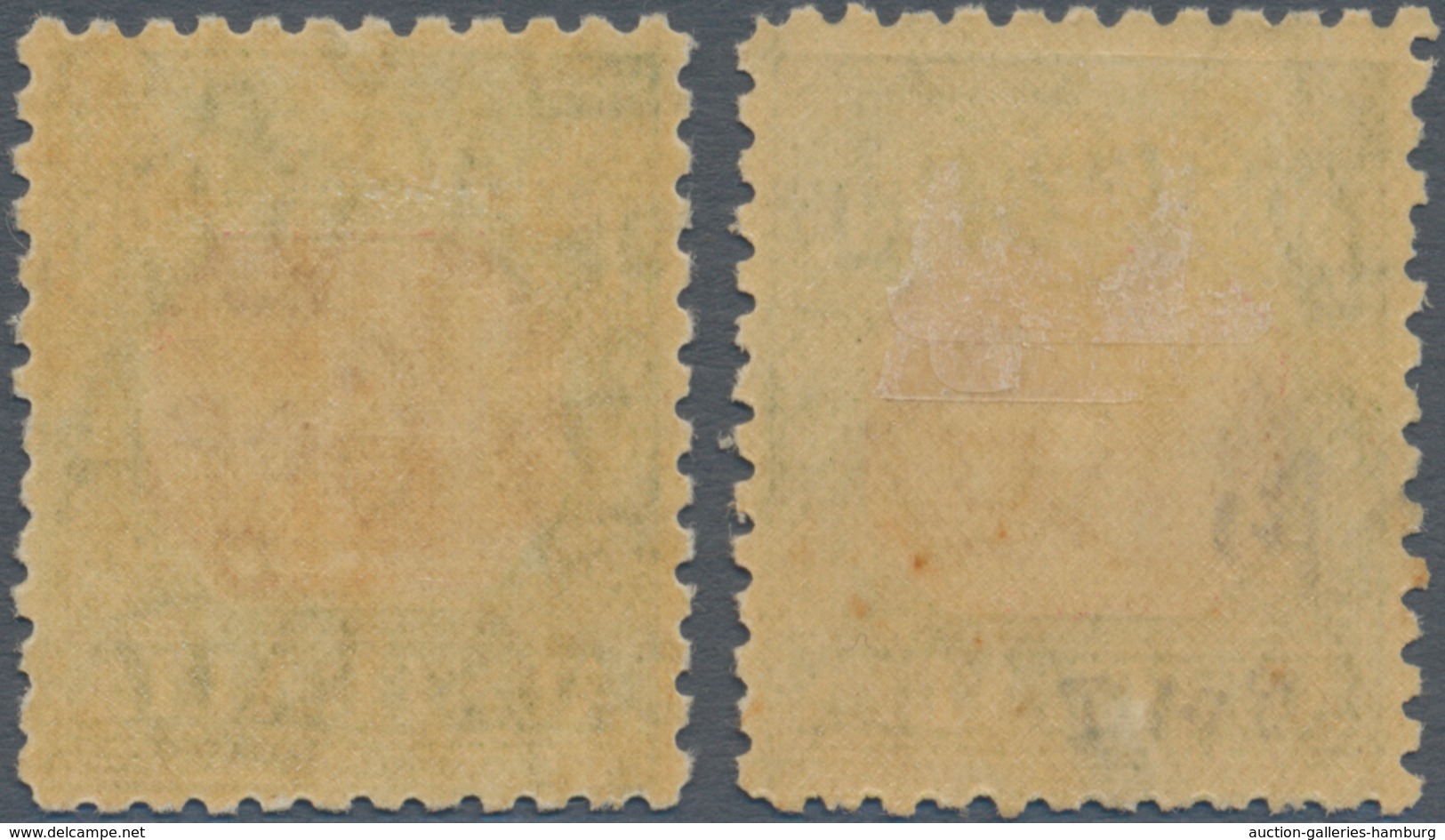 Australien - Portomarken: 1936, Postage Dues 3d. And 6d. Carmine-red/yellow-green With Wmk. Crown Ov - Strafport