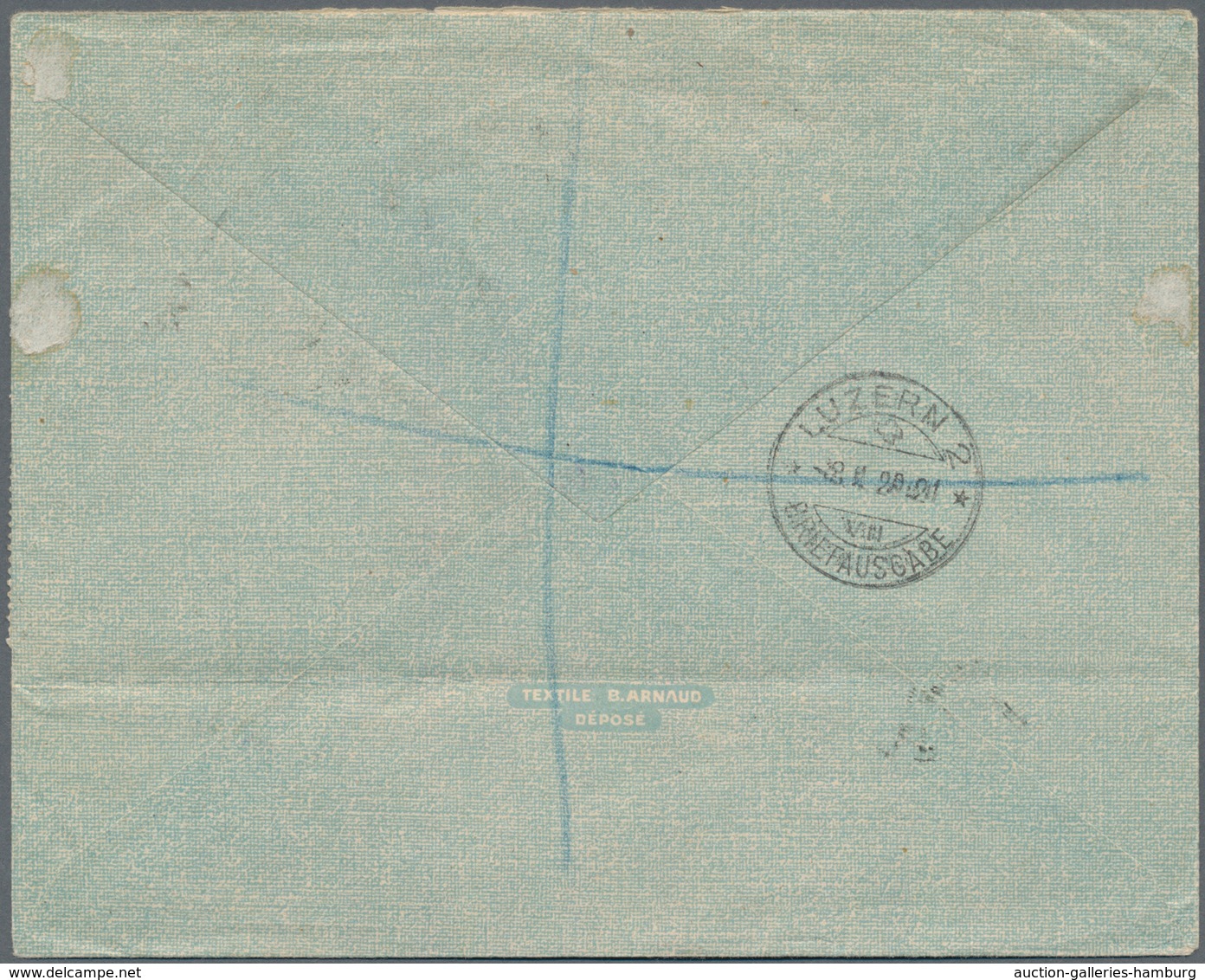 Ägypten: 1916-17, Two Illustrated Envelopes Sent Registered To Switzerland With WWI Censor Marks, I. - Otros & Sin Clasificación
