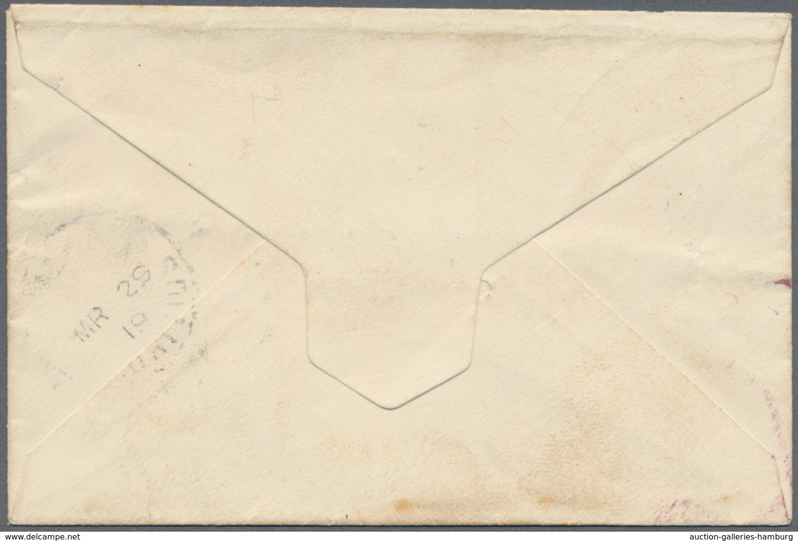 Mauritius: 1910/1919. Calling Card Size Small Postal Stationery Envelope 2c Brown Addressed To Moka - Mauricio (...-1967)