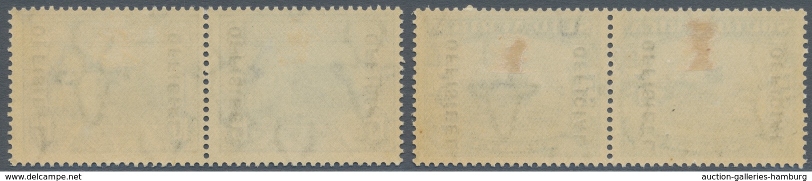 Südafrika - Dienstmarken: 1940, Pictorial Definitives Complete Set Of Two With 5s. Ox-wagon Outspann - Dienstmarken