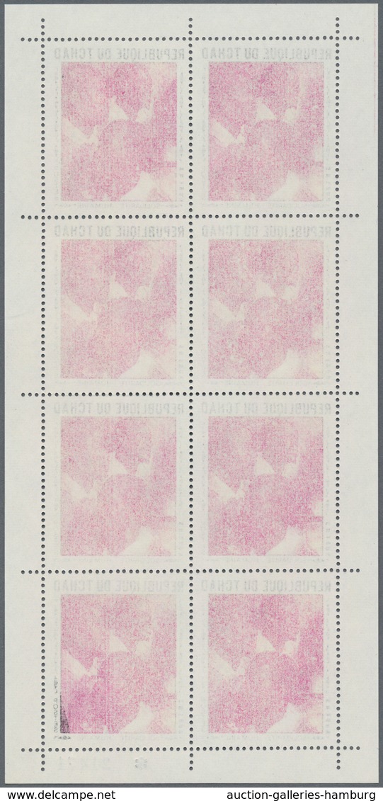 Tschad: 1977 Peter Paul Rubens 400th Birthday Two Sheets Per 8 Unused Never Hinged Original Gum - Tschad (1960-...)