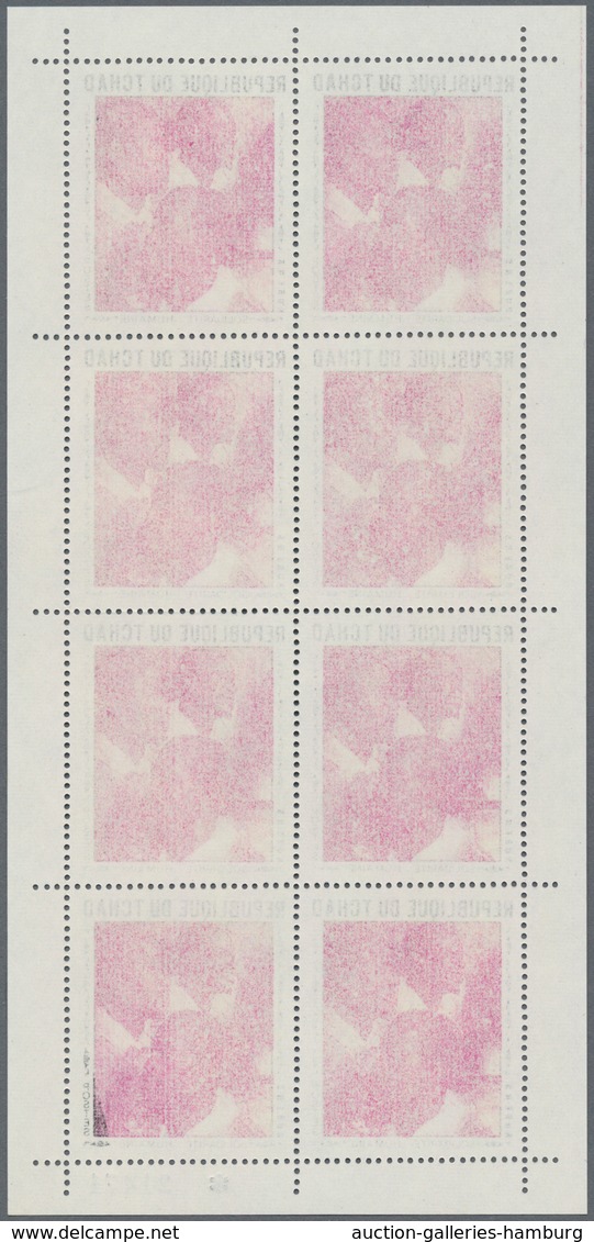 Tschad: 1977 Peter Paul Rubens 400th Birthday Two Sheets Per 8 Unused Never Hinged Original Gum - Chad (1960-...)