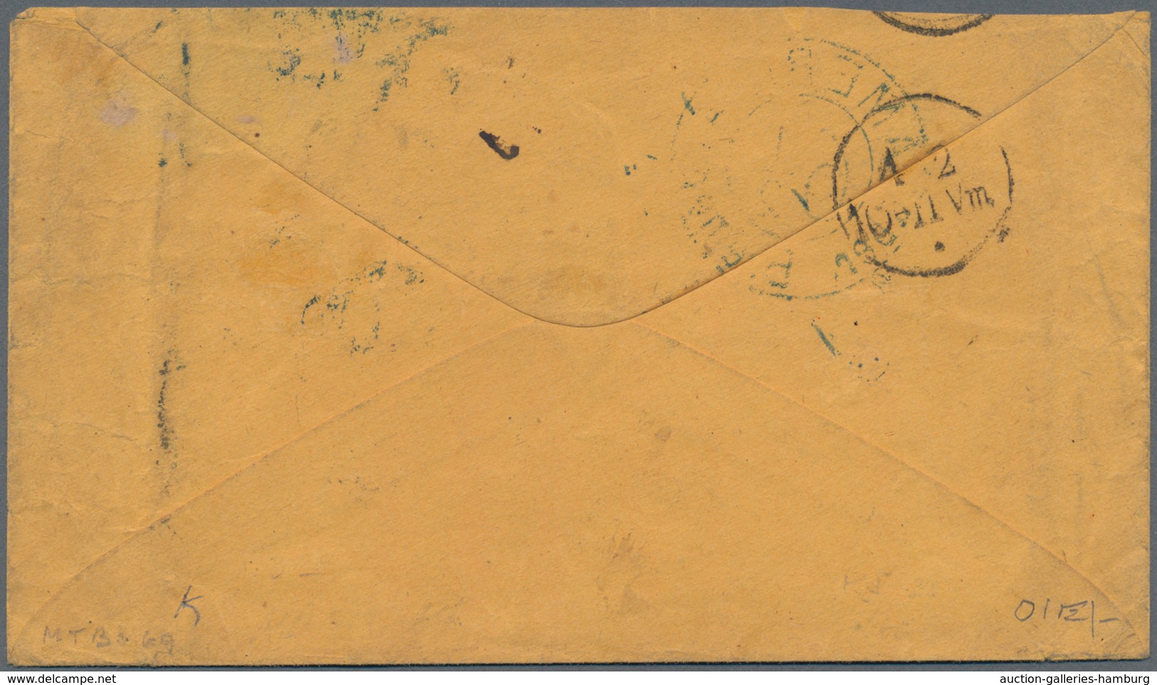 Transatlantikmail: 1861, Brief Aus CINCINATTI Via New York Mit Norddeutschem LLoyd über Bremen Nach - Europe (Other)