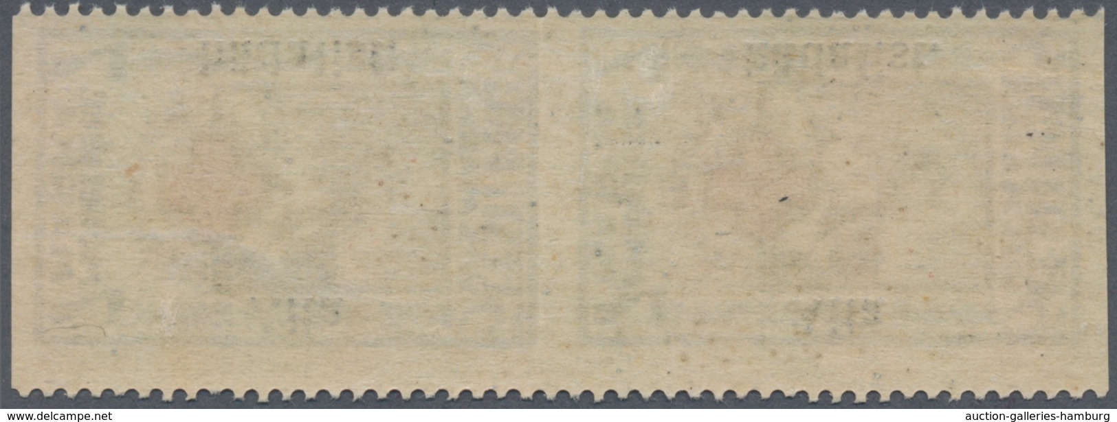 Estland: 1923, Aita Haedalist 5 St, In Vertical Pair "horizontal Imperforated", Unused With Fold Res - Estland