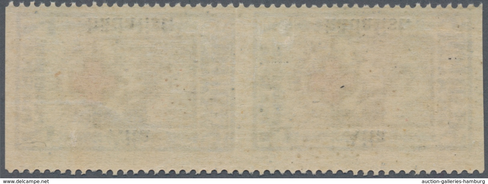 Estland: 1923, Aita Haedalist 5 St, In Vertical Pair "horizontal Imperforated", Unused With Fold Res - Estonie
