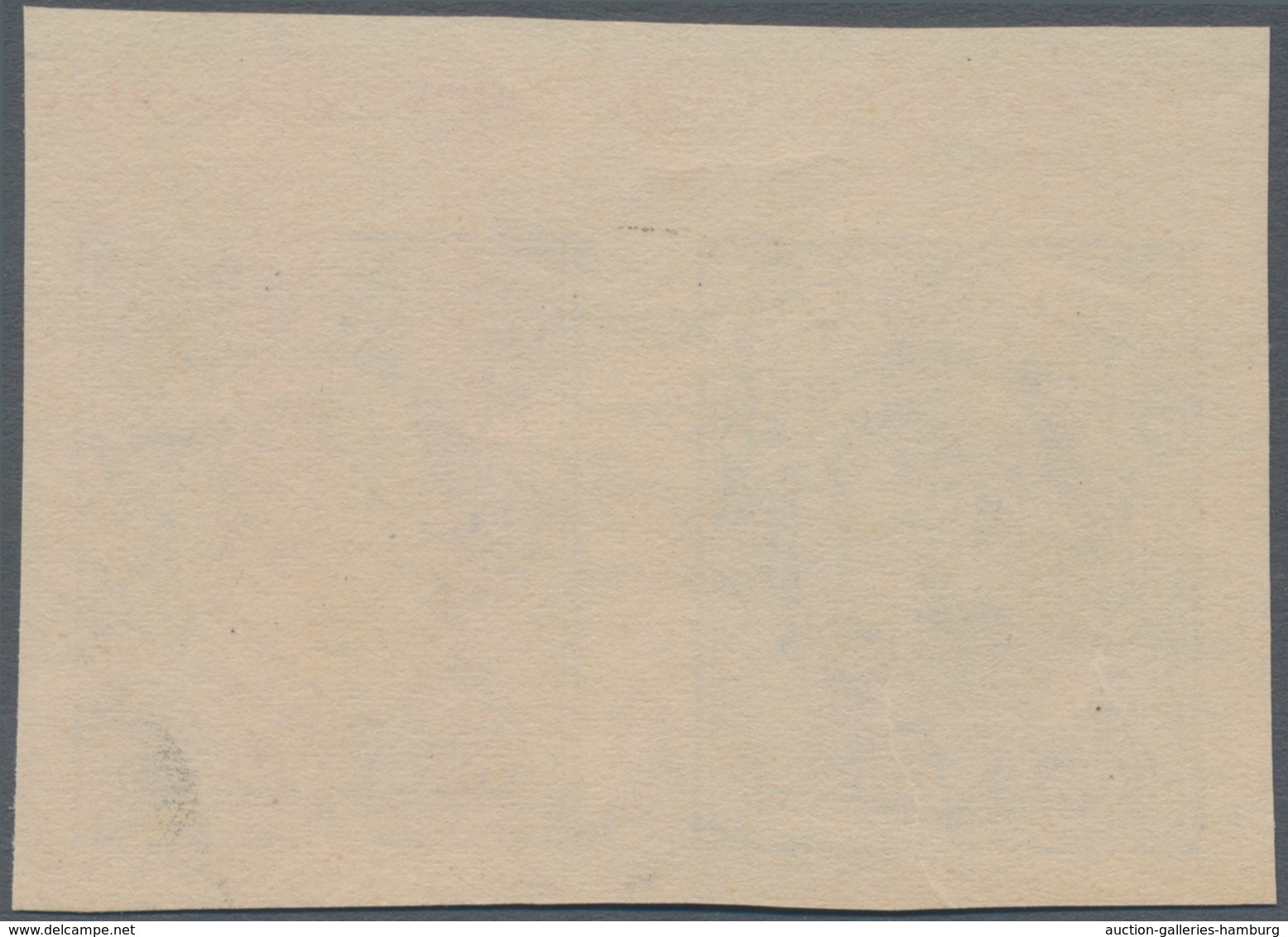 Großbritannien: 1902, King Edward VII, 1d Blue On Cream Paper Pair ECKERLIN DIE PROOF (LARGER DESIGN - Briefe U. Dokumente