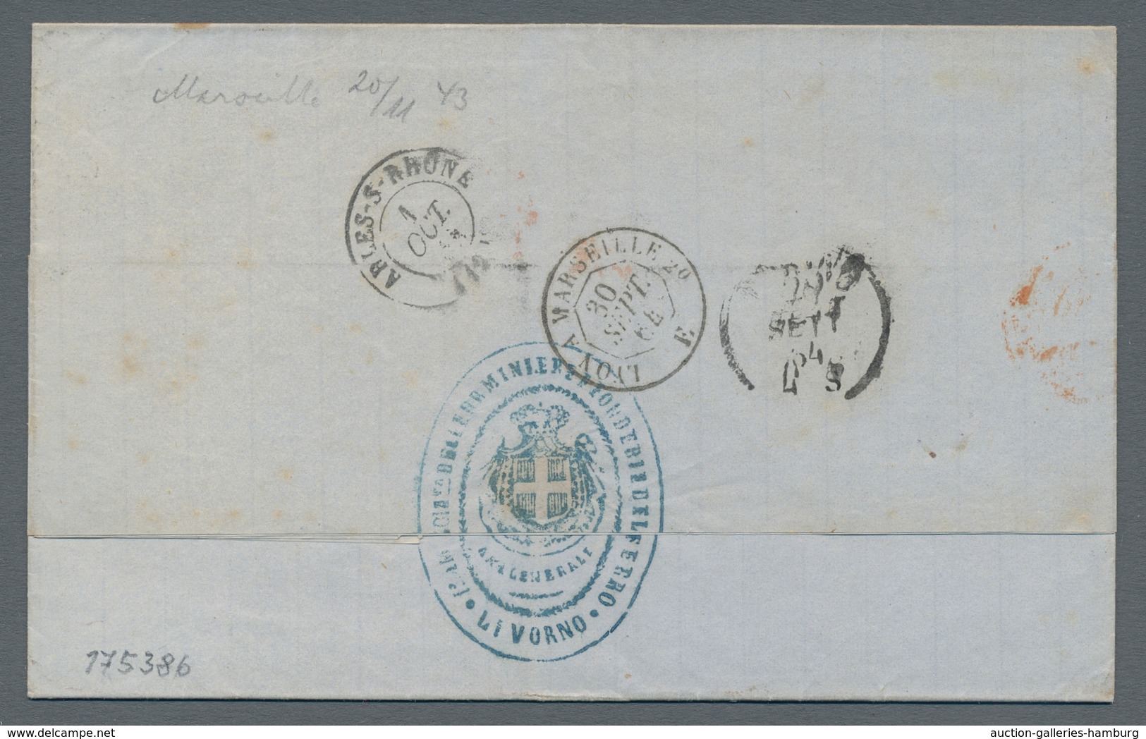 Italien: 1864-1873, Three Interesting Documents With Different King Victor Emanuel II Frankings: Pai - Sin Clasificación