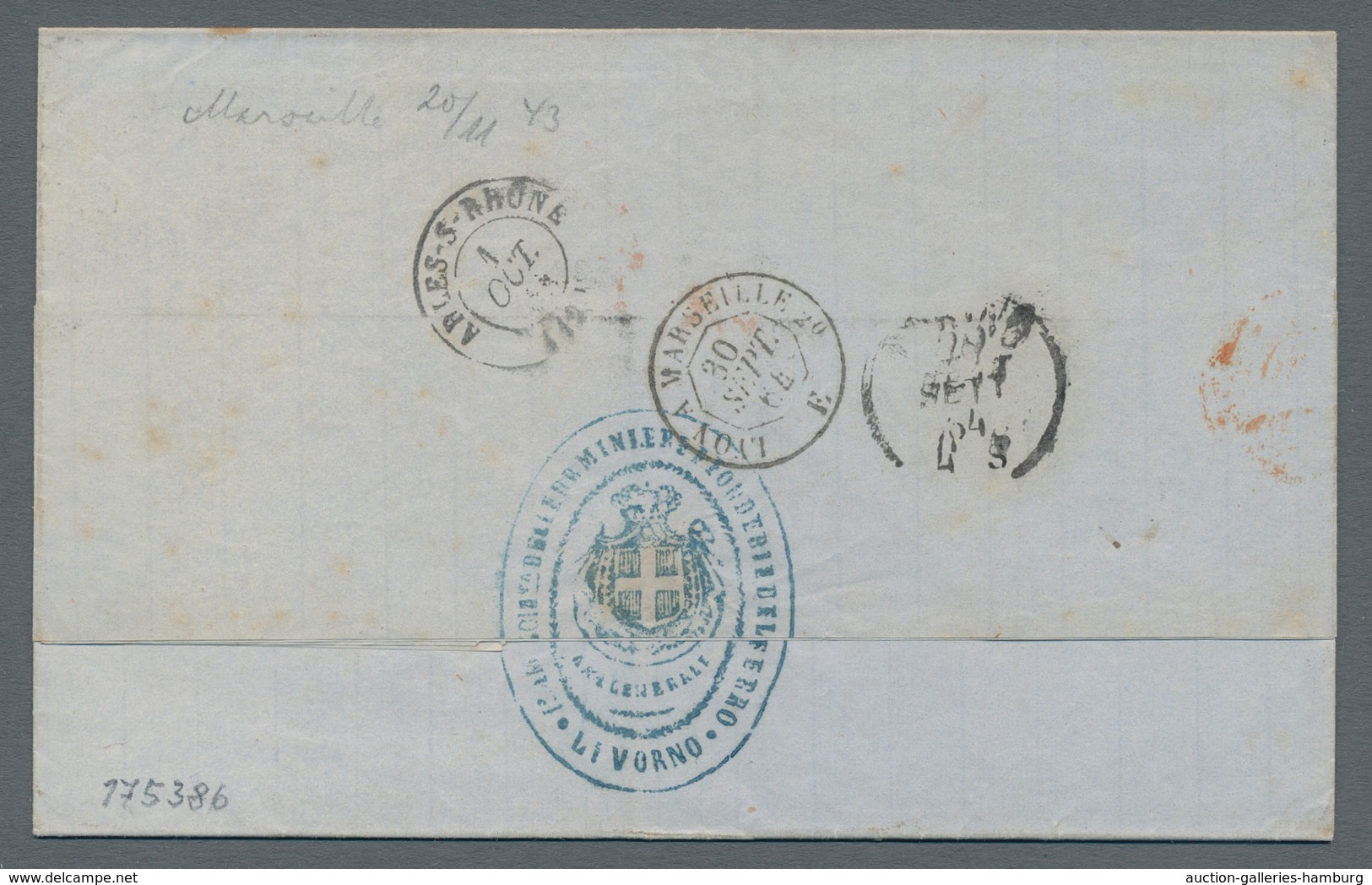 Italien: 1864-1873, Three Interesting Documents With Different King Victor Emanuel II Frankings: Pai - Zonder Classificatie