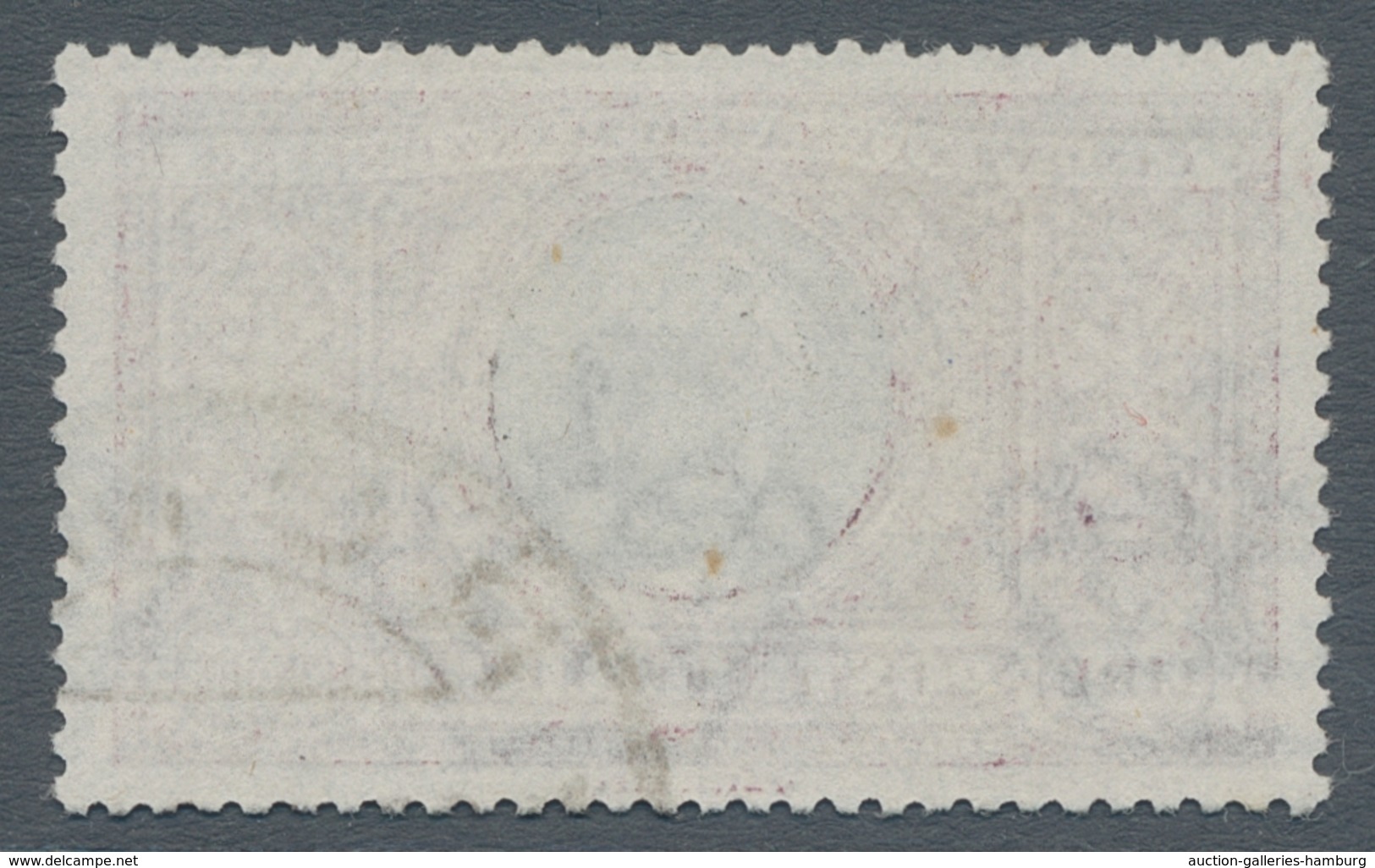 Italien: 1923, Manzoni 5 Lire Cancelled ROME With Unsteady Perforation, Michel 2,000, - Euro, Sasson - Sin Clasificación