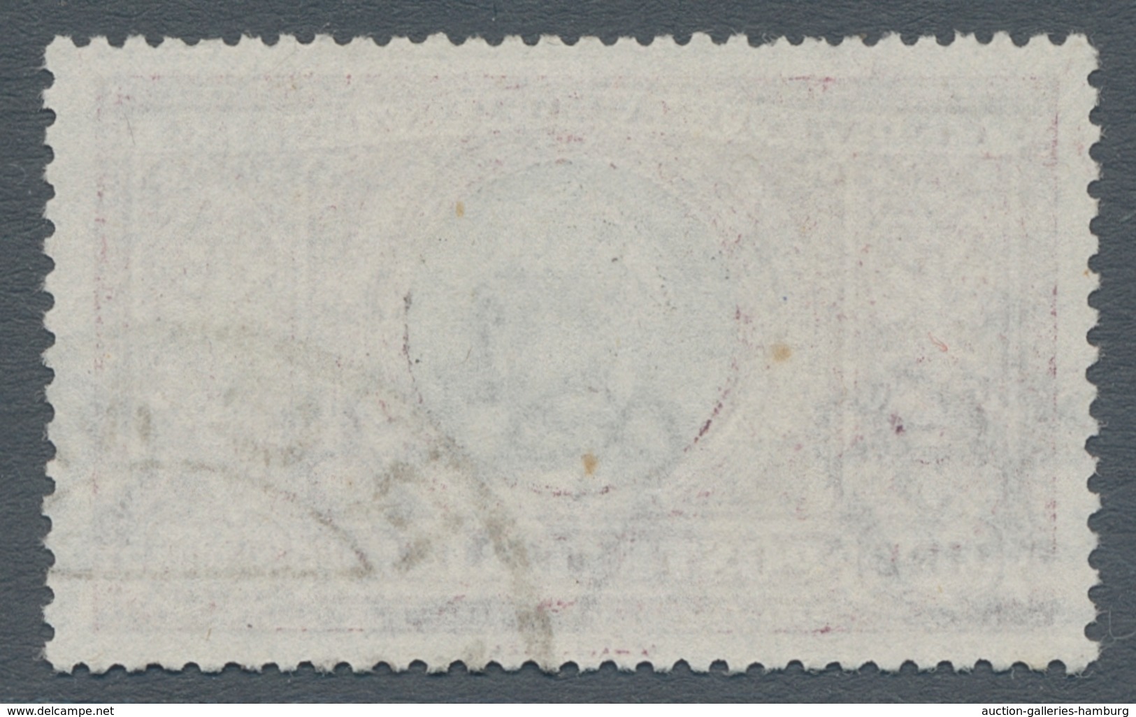 Italien: 1923, Manzoni 5 Lire Cancelled ROME With Unsteady Perforation, Michel 2,000, - Euro, Sasson - Unclassified