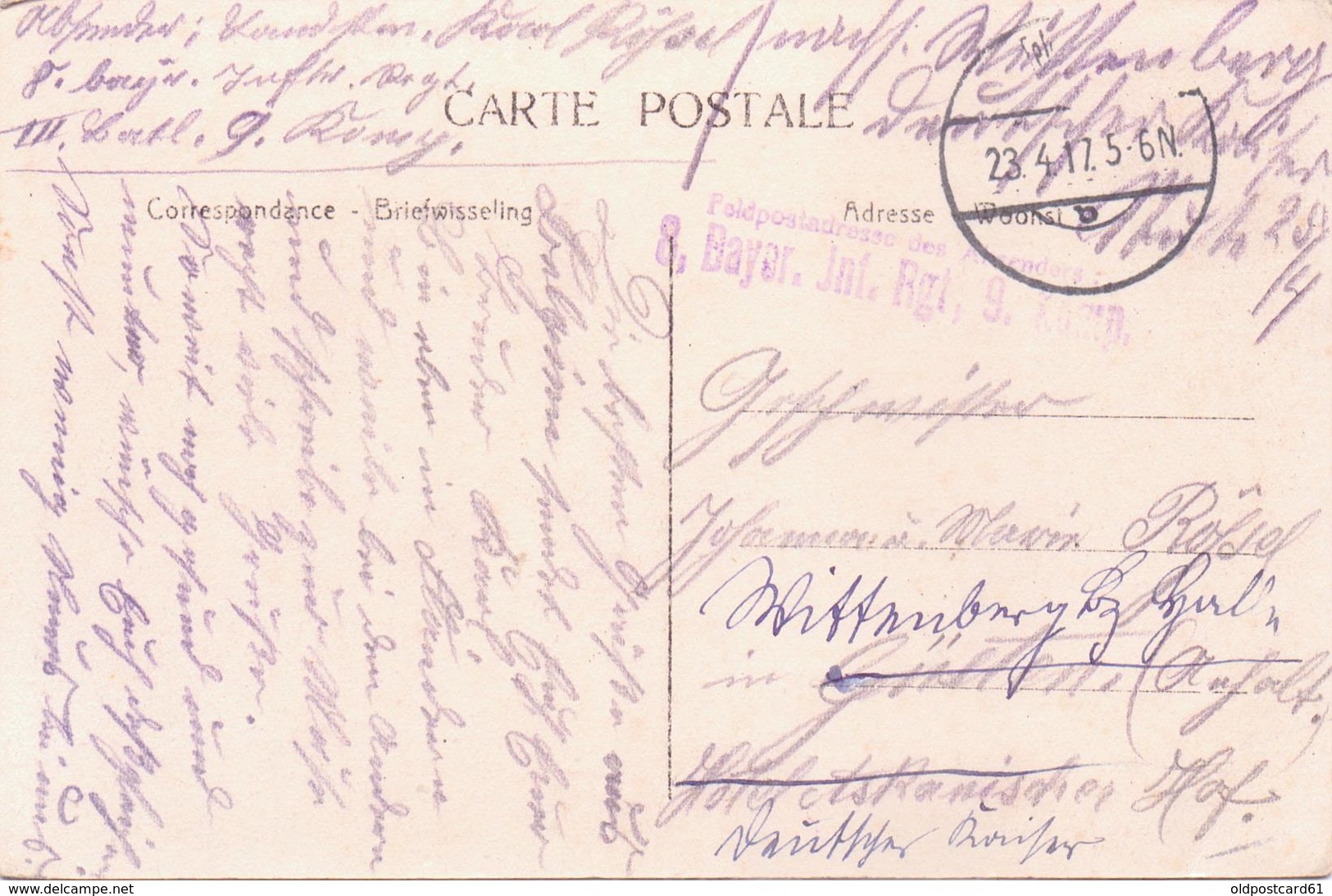 Seltene Alte  AK  LOCHRISTI (Zaffelare) / Belgien   - Pensionnaat -  Gelaufen 1917 Mit Deutscher Feldpost 1. WK - Lochristi