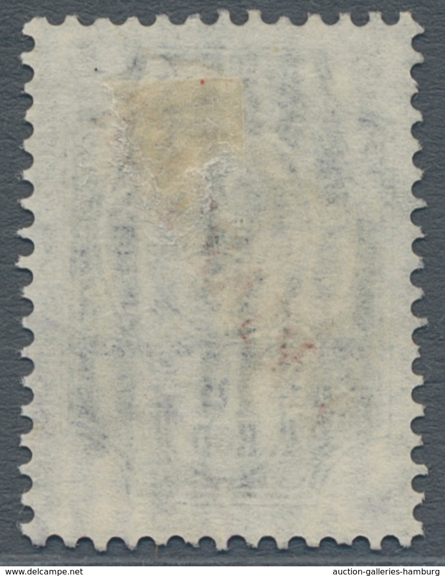 Russische Post In Der Levante - Staatspost: 1900, "1 Pia. On 10 Cop. On Vertical Striped Paper And B - Levante