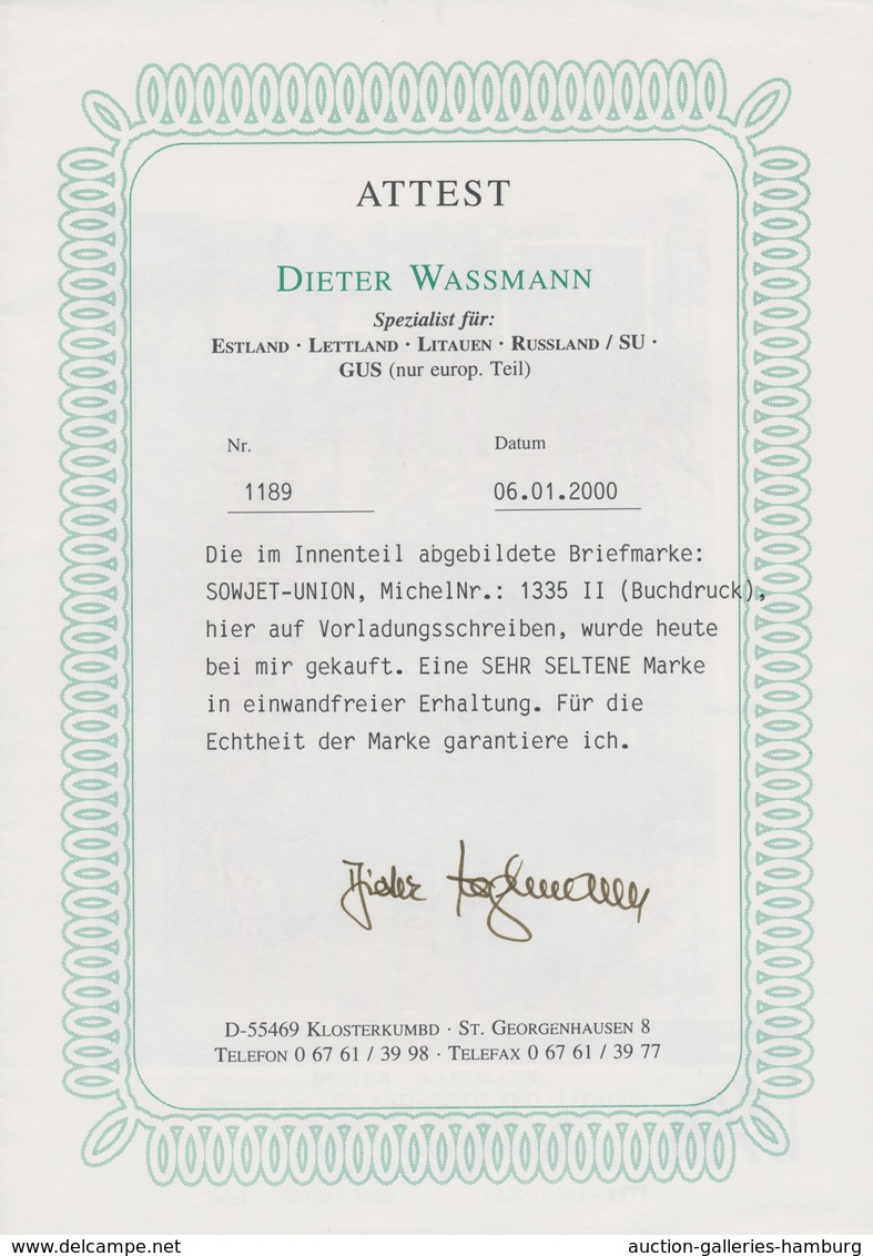 Sowjetunion: 1950, Defintive 40k. Red, Typographed, Used On Letter And Tied By TULA -6.6.50 Cds. A S - Sonstige & Ohne Zuordnung