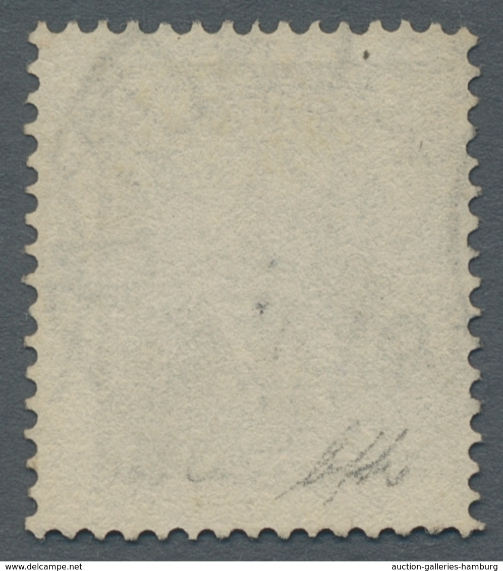 Schweden: 1869, "17 Öre Grey", Used With Central FURUSUND 22/9 1869 In Superb Condition, Certificate - Autres & Non Classés