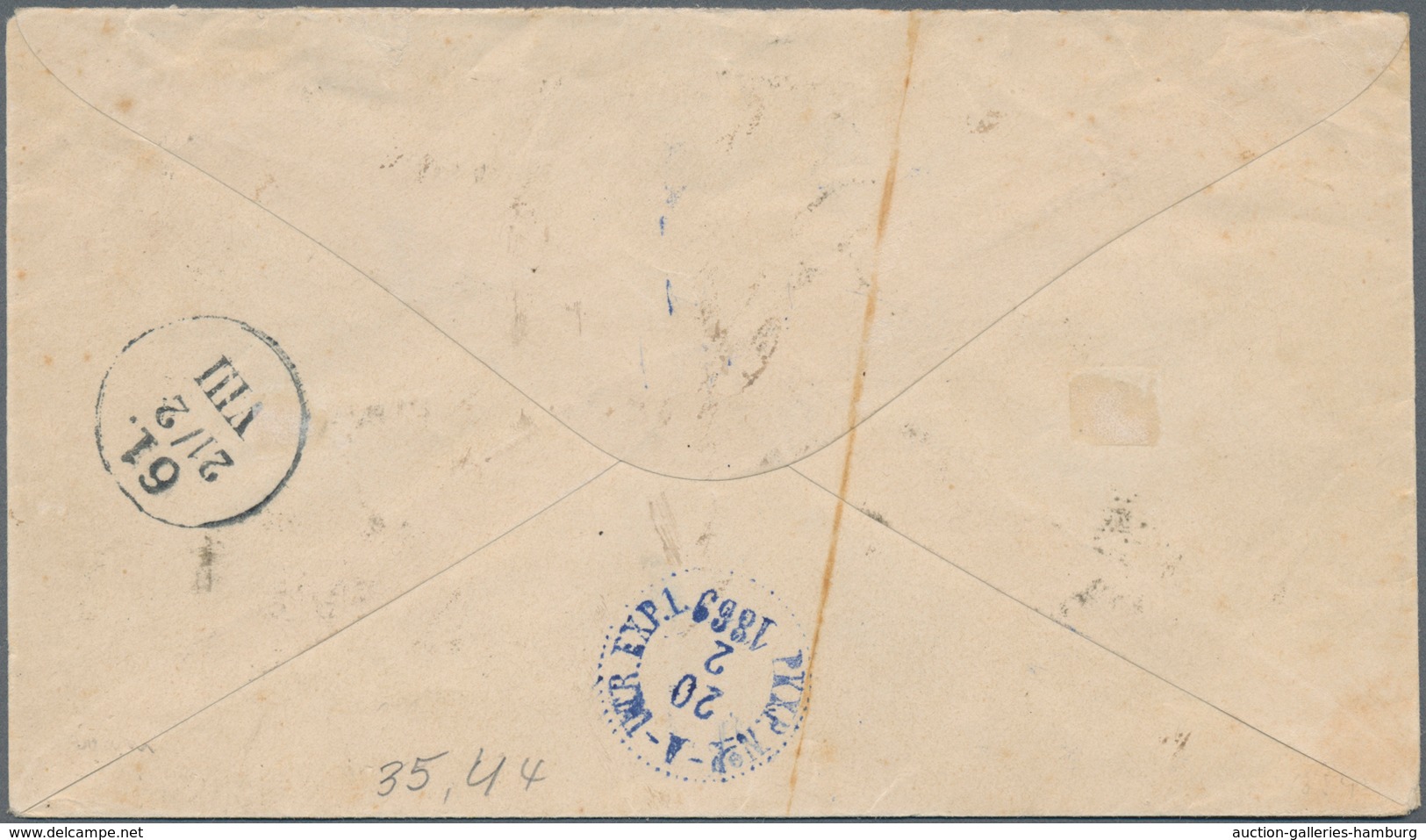 Schweden - Ganzsachen: 1885 Postal Stationery Envelope 10 øre Carmine-rose Used Registered From Kalm - Interi Postali