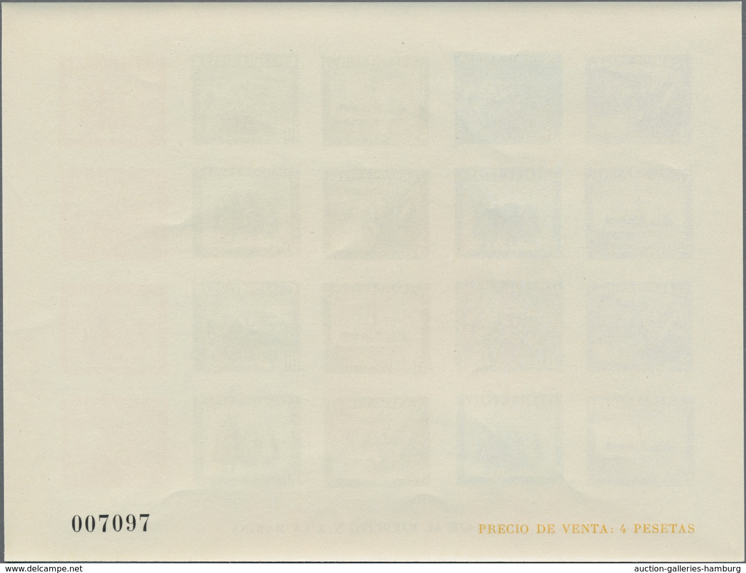 Spanien: 1938, Army And Navy Perforated And IMPERFORATED Miniature Sheets Numbered On Reverse, Mint - Brieven En Documenten