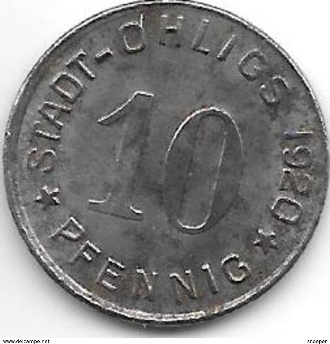 Notgeld Ohligs 10 Pfennig 1920 Fe  404.4f 15/20p - Altri & Non Classificati