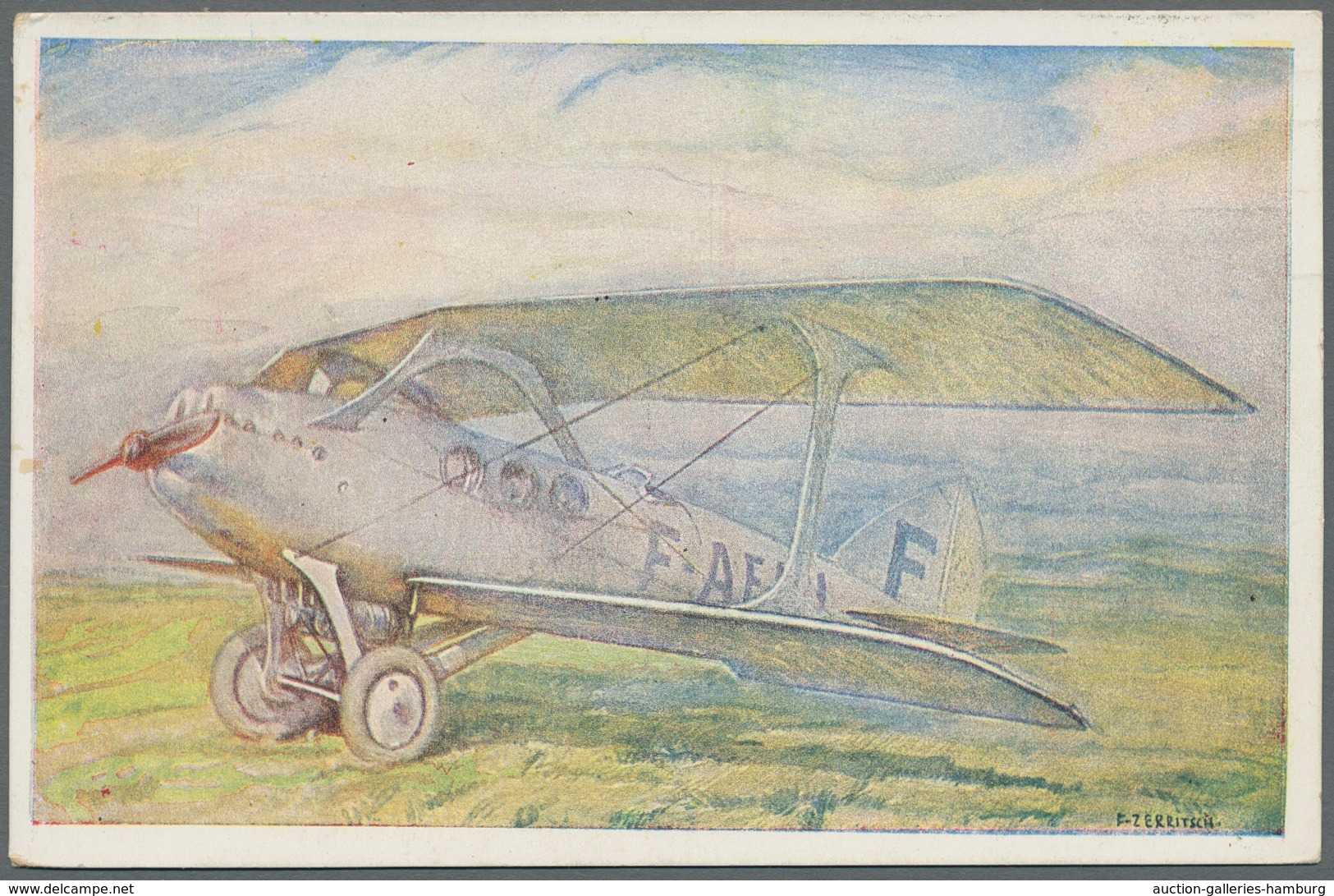 Thematik: Flugzeuge, Luftfahrt / Airoplanes, Aviation: 1914-1959, Interessante Partie Von 20 Ansicht - Flugzeuge