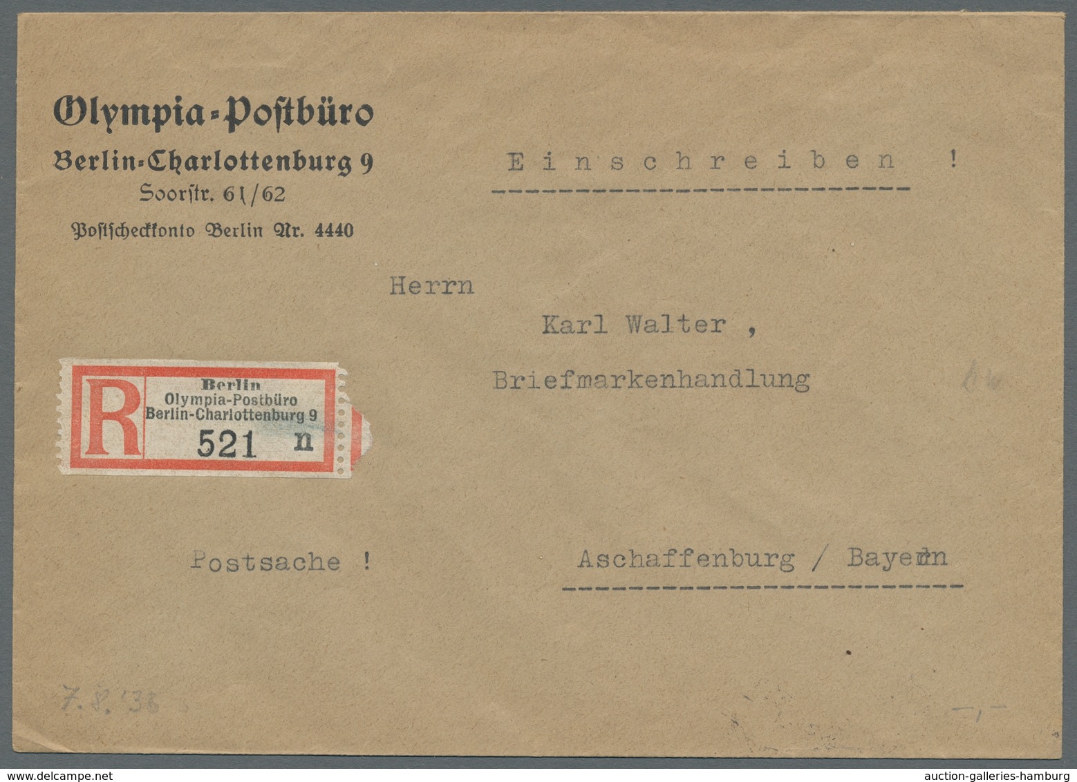 Thematik: Olympische Spiele / Olympic Games: 1936 - BERLIN: Zusammenstellung Von Elf Belegen In über - Otros & Sin Clasificación