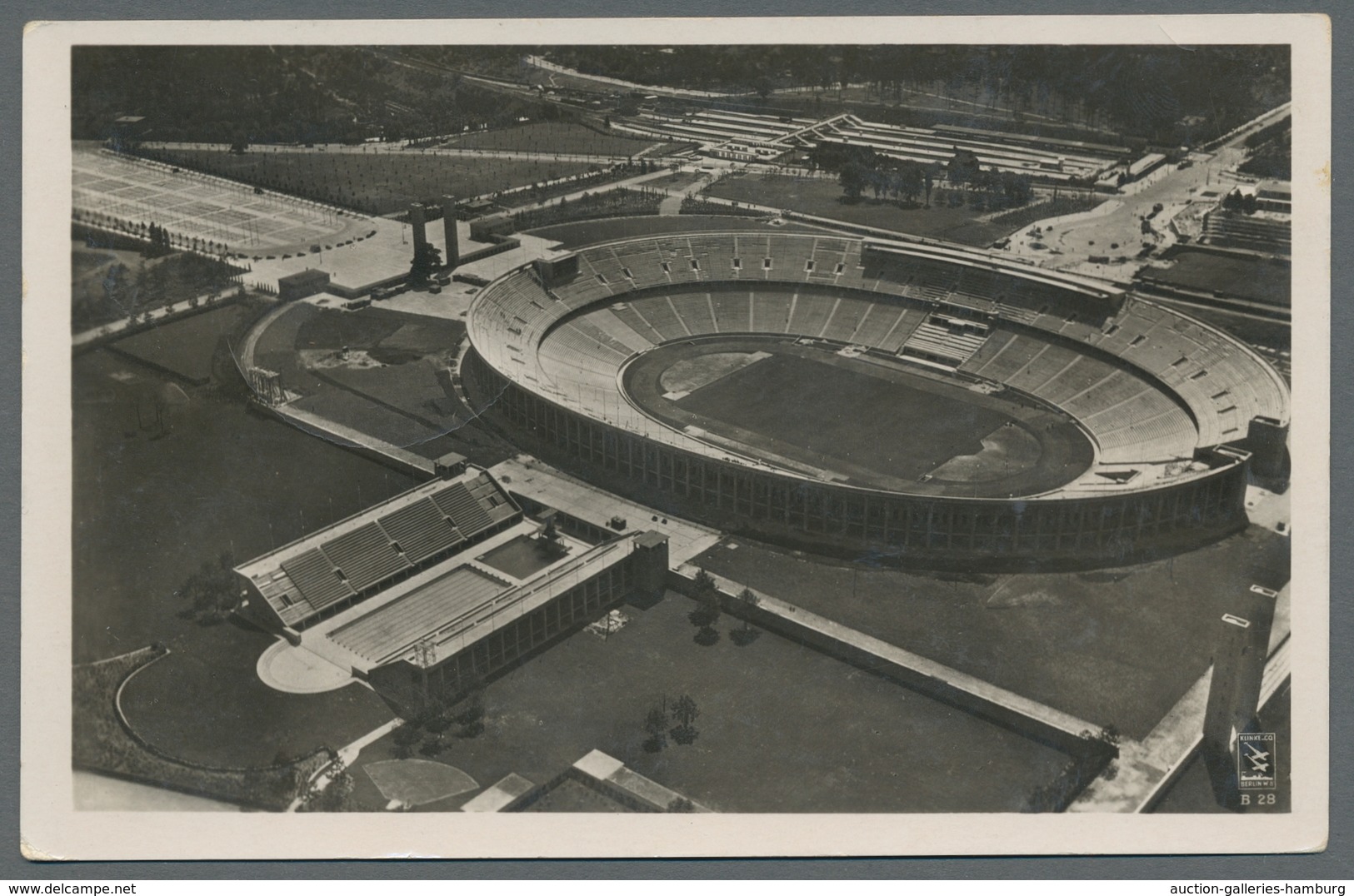 Thematik: Olympische Spiele / Olympic Games: 1936 - BERLIN: 21 S/w-Sonderkarten In Meist Sehr Guter - Otros & Sin Clasificación