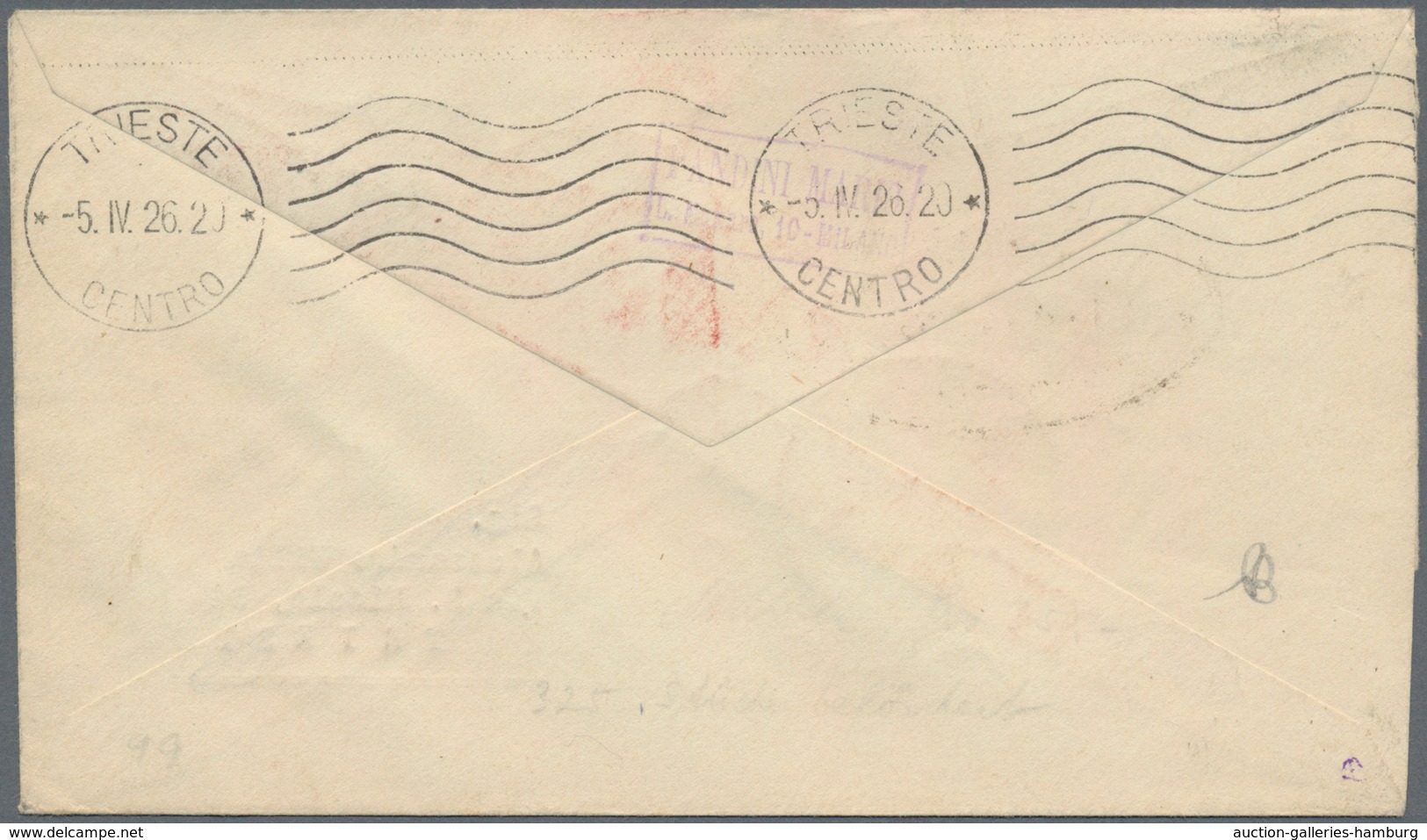 Flugpost Europa: 1926. "Flight Week", Two Letters And A Post Card With Flight Related Cachets From P - Sonstige - Europa