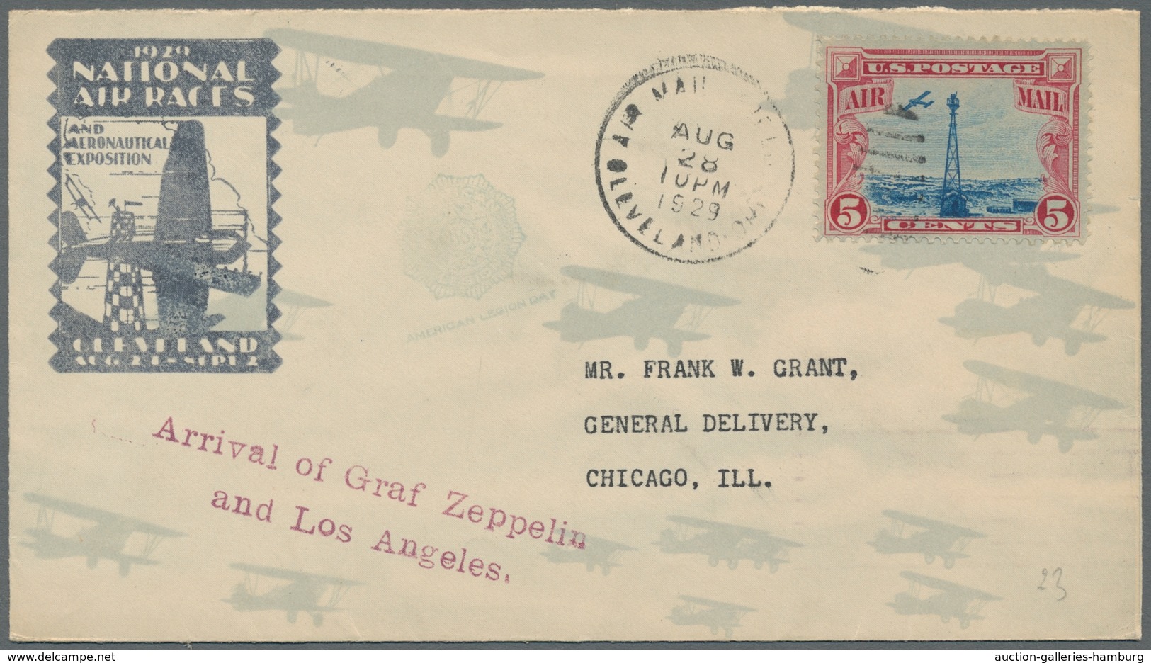 Zeppelinpost Übersee: 1928-1936, 3 Zeppelinbelege Mit USA-Frankaturen, Darunter Je Einer Von Der Rüc - Zeppelines