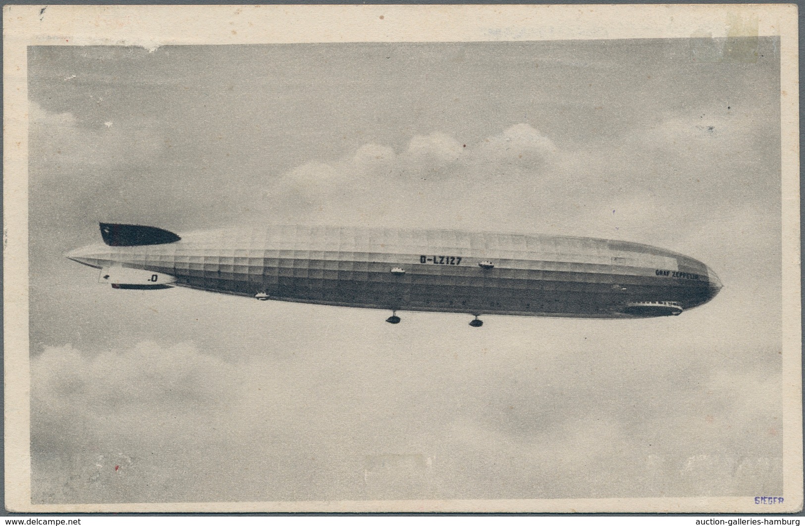 Zeppelinpost Europa: 1929, Österreichfahrt, Zeppelin-Vordruck-Ansichtskarte Des Sieger-Neuheiten-Die - Sonstige - Europa
