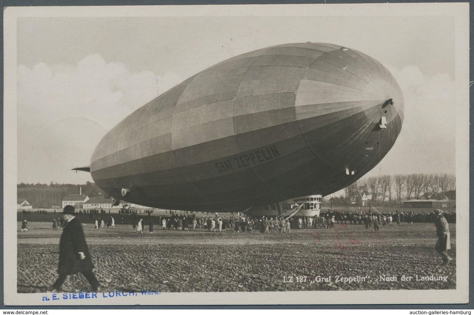 Zeppelinpost Deutschland: 1931 - Polarfahrt/Rückfahrt, Mit Zweimal 1 RM Polarfahrt Frankierte Bordpo - Correo Aéreo & Zeppelin