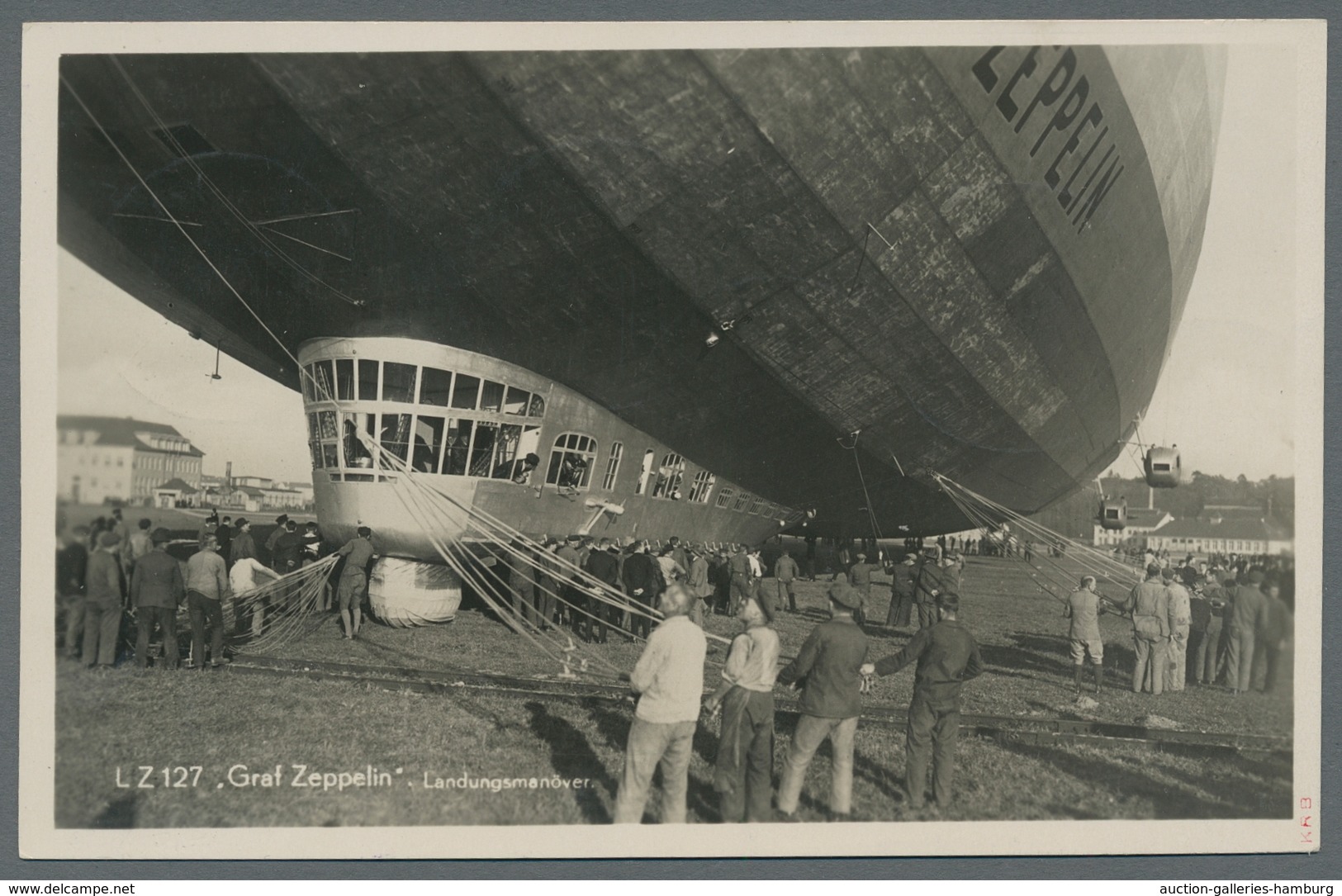 Zeppelinpost Deutschland: 1931 - Fahrt Nach Öhringen/Strecke F.-hafen-Frankfurt, Zuleitung Saar Auf - Correo Aéreo & Zeppelin