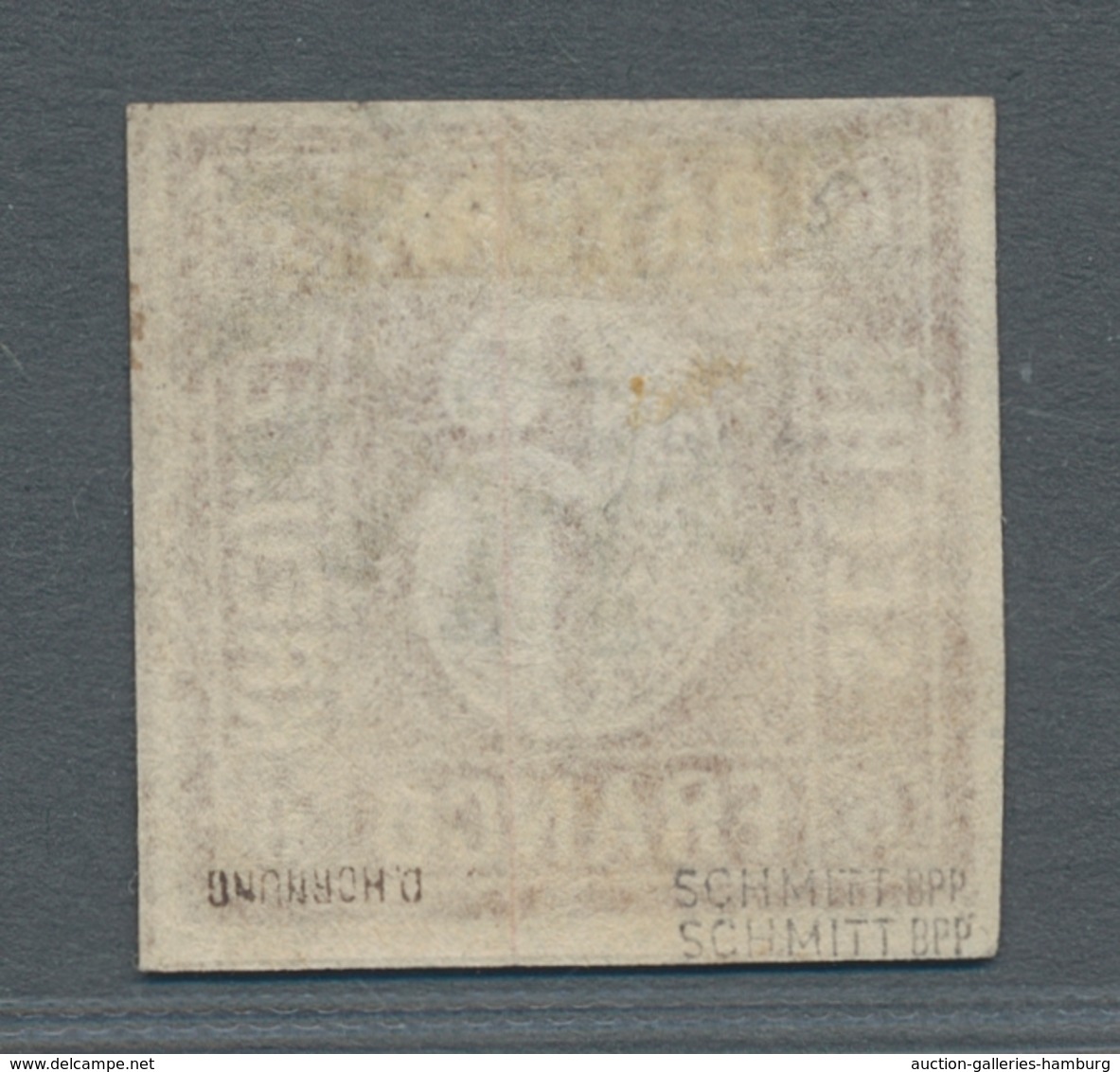 Bayern - Marken Und Briefe: 1849, "6 Kr. Braunorange In Type I A, Ausgefüllte Ecken", Farbfrischer W - Sonstige & Ohne Zuordnung