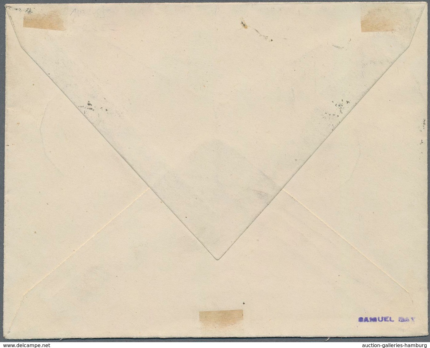 Bayern - Marken Und Briefe: 1912, Halbamtl. FLUGPOST: 25 Pf Dunkelpreußischblau In MiF Mit Luitpold - Altri & Non Classificati