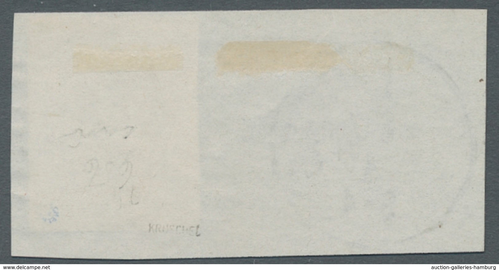 Hamburg - Marken Und Briefe: 1864 6x 1 1/4 S In Verschd.Farben Dabei 2 Schöne Briefstücke Und 1x 2 1 - Hambourg