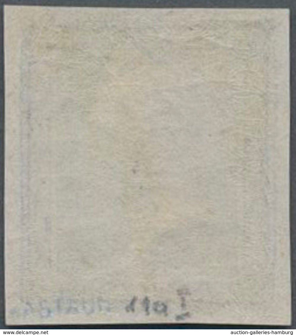 Preußen - Marken Und Briefe: 1858, 2 Sgr. Grauultramarin, Mit SEHR SELTENEM PLATTENFEHLER (Michel I) - Autres & Non Classés
