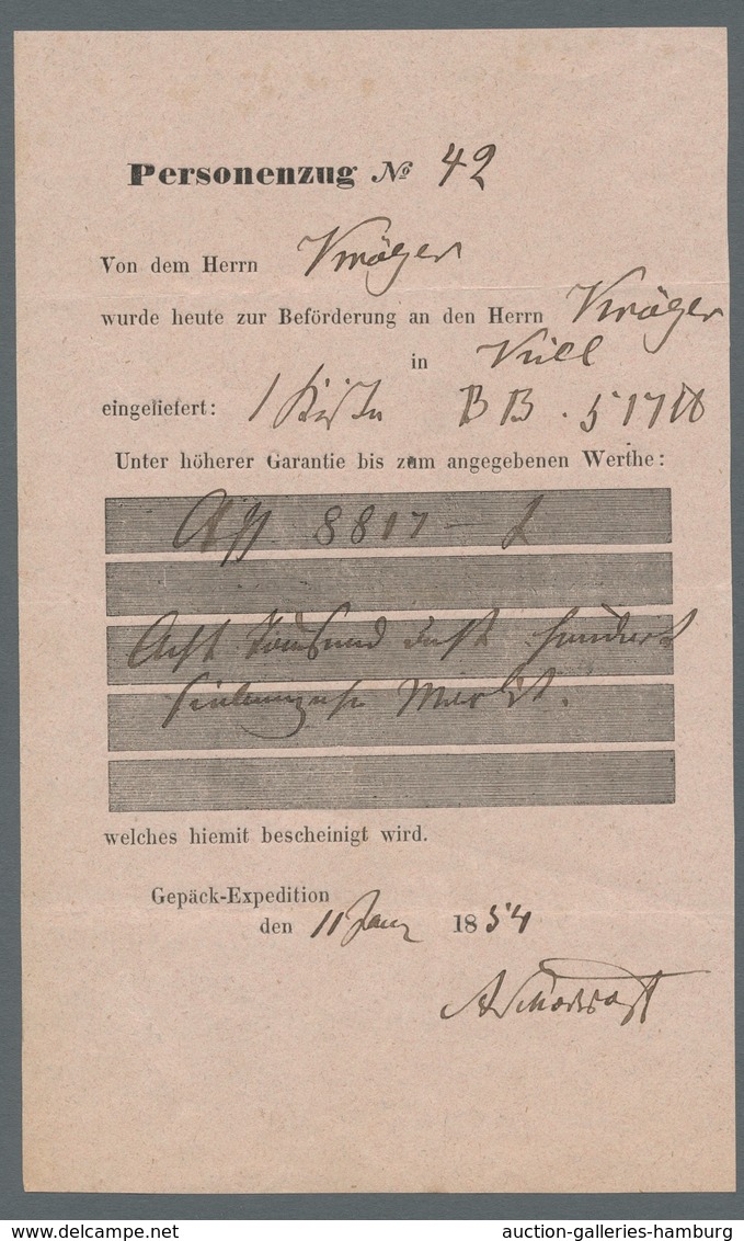 Schleswig-Holstein - Ortsstempel: WRIST 1845-77, Zusammenstellung von 15 Belegen in meist guter/sehr