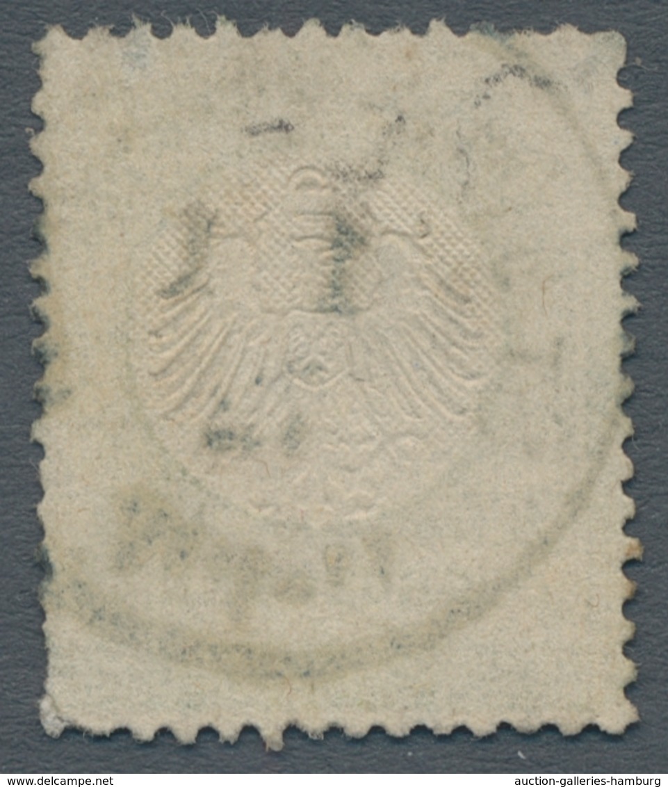 Deutsches Reich - Brustschild: 1872, "1/3 Gr. Kleiner Schild Im Format L 16", Farbfrischer Wert Mit - Neufs