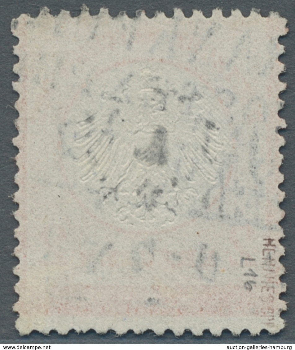 Deutsches Reich - Brustschild: 1872, "2 Kr. Kleiner Schild Im Vergrößerten Format L 16", Farbfrische - Nuevos