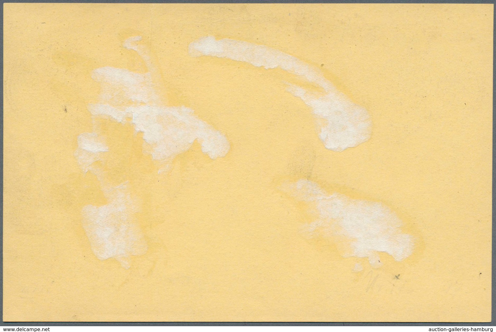 Deutsches Reich - Brustschild: 1872: 1/3 Gr Gelblichgrün Auf Unschlagbar Attraktiver Drucksachen-Wer - Unused Stamps