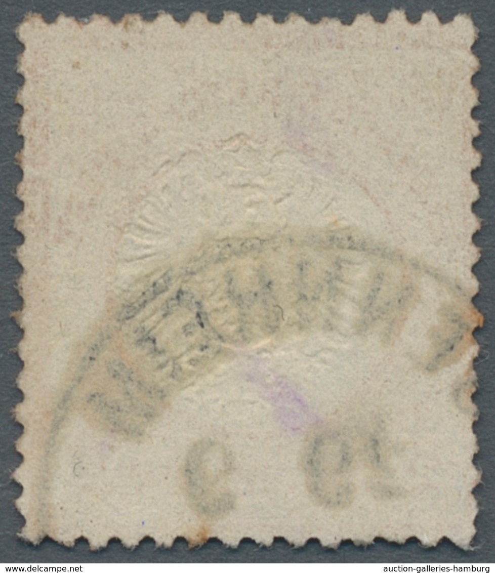 Deutsches Reich - Brustschild: 1872, "½ Gr. Großer Schild Mit PLF I B", Farbfrischer Wert Mit Sehr G - Unused Stamps