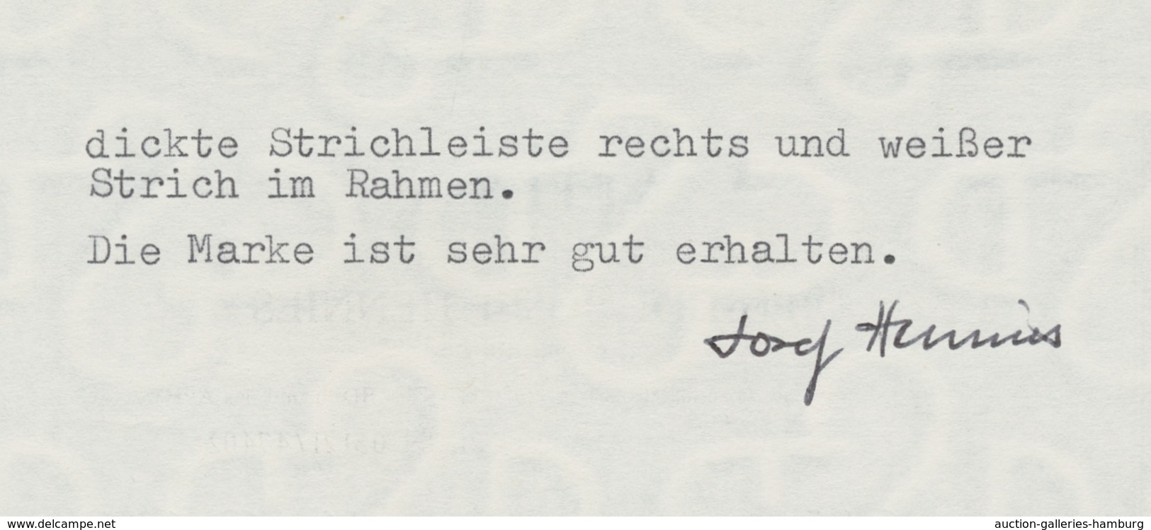 Deutsches Reich - Brustschild: 1872, "½ Gr. Großer Schild Mit PLF I B", Farbfrischer Wert Mit Sehr G - Neufs