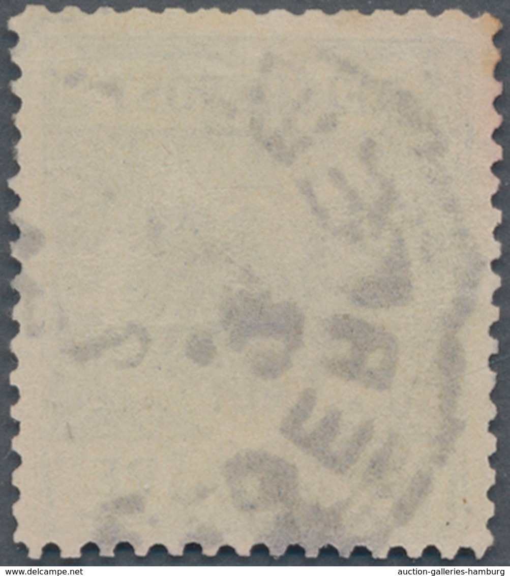 Deutsches Reich - Krone / Adler: 1889: 20 Pf. Mit Dem Seltenen Plattenfehler "linke Obere Bildecke A - Cartas & Documentos