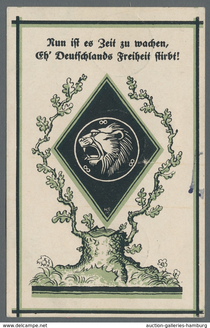 Deutsches Reich - Inflation: 1919, "10 Bis 25 Pfg. Nationalversammlung", Sauber Mit Ersttagsstempel - Brieven En Documenten